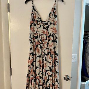 A&F Floral Maxi